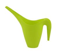 Packool Green Watering Can 1.8L, Long Spout Plant Waterer for Indoor Plants, Ergonomic Handle, Portable Plastic Watering Can for Gardening, Outdoor, Easy to Control