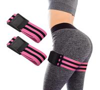 Packool Gym Accessories, Booty Trainer for Women, Polyester BFR Resistance Band, 35 x 2, Sticking Fastening, Ideal for Leg and Thigh Sculpting, Occlusion Band for Women's Glutes