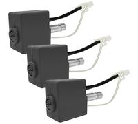 Packool Hardened Hotend, 3PCS Heat Resistance Stainless Steel Print Head Extruder Hot End Heater Block Compatible with Anycubic