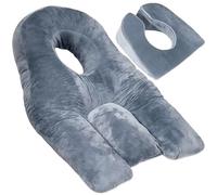 Packool Large Face Down Sleep Pillow for Post-Surgery, Designed for Eye Care, Comfortable, Soft, and Non-Collapsing, Includes Support Pad - Ideal for Vitrectomy, Retinal Surgery, and Recovery