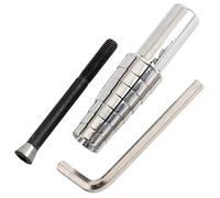 Packool Professional Ring Mandrel Sizer Tool Set, 7 Size Stainless Steel Ring Expanding Stick 18.8 to 24.3 mm/0.74 to 0.96", Portable Jewelry Sizing Equipment with Allen Key for Jewelers and Craftsmen