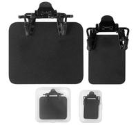 Packool Standard Trap Eye Patches, Adjustable Glass Shields with Storage Cases, Vertical & Horizontal Eye Masks for Competition Training, 2 Pcs Glasses Blinders