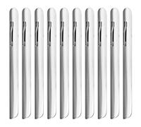 Packool Table Crumber Cleaner, Bread Crumber Cleaner, 10 PCS Aluminum Crumb Sweepers, Crumbers with Clip for Servers Waiters Waitresses, Tablecloth Cleaning Tool for Restaurants and Homes