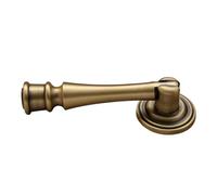 Packool Vintage Cabinet Handle, Single Hole Drawer Hardware for Door, Cupboard, French Antique Bronze Dresser Pull, 2.8 in / 7 cm Brass Cabinet Knob, Retro Cabinet Pull