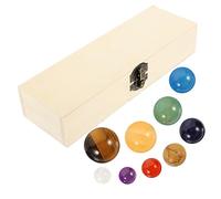 PACKOVE 1 Box Educational Solar System Models for Ages Nine Planets Figurines for Space Learning and Hands Play Early Stem for Creative Cognition and Parent Interaction
