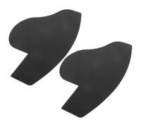 PACKOVE 1 Pair Hairline Enhancing Card Hair Styling Tool Plastic Beard Line up Guide for Accurate Hairline and Beard Maintenance at and Safety