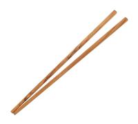 PACKOVE 1 Pair Long Cooking Chopsticks Cooking Chopsticks 11.8inch Olive Wood Elegant Simple Design Heat Resistant Easy to Clean Kitchen Use