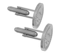 PACKOVE 1 Pair Stainless Steel Cufflinks with Justice Scale Design, Classic Vintage Style for Men, Symbolizing Fairness and Harmony, Suitable for Formal Celebrations and Meetings