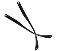 PACKOVE 1 Pair Tr90 Metal Glasses Arm Legs Replacement for Eyeglasses Comfortable to Wear Not Easy to Crack Universal Fit for Glasses Black Fashion Style
