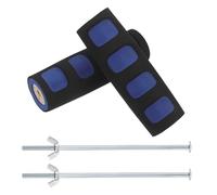 PACKOVE 1 Pair Underarm Crutch Pads Replacement Underarm Cushion Cover Antislip Joint Pressure Wood Core Sponge Handgrips Lightweight and Outdoor Mobility Aid