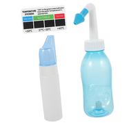 PACKOVE 1 Set Nasal Irrigation Bottle Multi Function Nasal Washer for Adults Nose Cleaner with Temperature Sticker Compact Design for Daily Use
