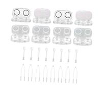 PACKOVE 1 Set Portable Transparent Cases Durable Eye Care Kit Holder with Sealing Design for Safe Storage of for Daily Use and Travel