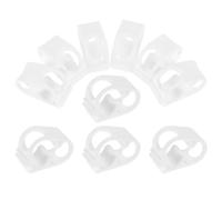 PACKOVE 10 Pcs Adjustable Siphon Hose Clamps Water Stop Clips for Tube and Hose Irrigation Flow Control with Durable Plastic Material Suitable for Beer Brewers and Wine Makers