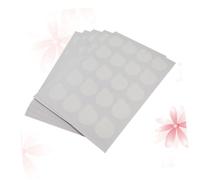 PACKOVE 100 Pcs Small Disposable Eyelash Extension Gasket Stickers Adhesive Makeup Tool for Women of Each Eyelash Glue Holder for Lash Extensions and Separation