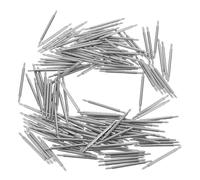 PACKOVE 1000pcs Steel Spring Bar Pins Watch Band Connector Pins 20mm Full Steel Watch Strap Replacement Bars for Repair Accessories and Strap Link Repair Kit