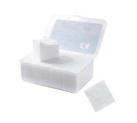 PACKOVE 1000pcs Thin Non-Woven Fabric Makeup Cotton Pads for Face and Nail Use, Soft and Skin-Friendly Facial Pads for Daily Makeup Removal, Does Not Ball or Leave Residue