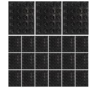 PACKOVE 100pcs Adhesive Braille Tactile Stickers Raised Bump Dots for Visually Impaired Low Vision Aids Sensory Labels for Home Office Use Appliances Electronics
