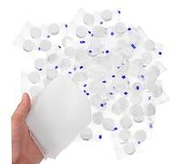 PACKOVE 100pcs Compressed Towel Tablets Mini Coin Tissues Disposable Cotton Towels for Travel Outdoor Sports Home Use