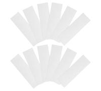 PACKOVE 100pcs Cotton Absorbent Paper Quick Liquid Soak up White Versatile Use for Chemistry Labs Scientific Research Teaching and Laboratory Experiments