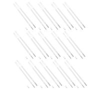PACKOVE 100pcs Heat Erase Pen Refills, Sewing Pens for Marking Fabric, White Abs Liquid, High Temperature Disappearing Ink, for Dressmaking and Crafting