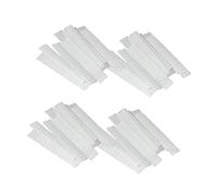 PACKOVE 100Pcs Makeup Brush Protective Sleeves Pe Plastic Net Covers Breathable Mesh Design for Makeup Storage for Travel and Daily Use