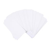 PACKOVE 100pcs Paper Cash Envelopes Blank Letter Envelopes Thickened Paper Not Easy to Break Keep Valuables from Falling for Home and School Use