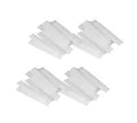 PACKOVE 100Pcs Pe Plastic Makeup Brush Protective Covers Mesh Sleeves for Clean Organized Makeup for Travel Daily Use Breathable Maintain Brush Quality