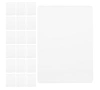 PACKOVE 100pcs PVC Self-Adhesive Laminating Sheets for Documents and Labels, Photo Protection and Display, for Shops and Photo Studios