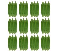 PACKOVE 100pcs Real Leaves Plate Decoration Sushi Dish Decor Bamboo Leaf Natural and Safe Materials Not Easy to Break Or Deform Unique Creativity for Japanese Food Shops