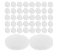 PACKOVE 100pcs White Makeup Sponges Soft and Smooth Sponge Applicators for Face Foundation and Powder Blending, Versatile Puff Set for Dry and Wet Liquid Makeup