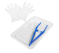 PACKOVE 10packs Reusable Dressing Kit Emergency Care Supplies for Home Use Single-use Nonstick Pads for and Routine Maintenance