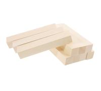 PACKOVE 10pcs Basswood Carving Blocks 12.5x2.5x2.5cm Wood Carving Kit Soft Wooden Blocks for DIY Crafts and Woodcrafts Suitable for Beginners and Professional Artists