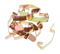 PACKOVE 10pcs Car Air Filter Box Clips Metal Housing Clamp Spring Hook Universal Replacement Parts for Engine Air Intake Vent Accessories