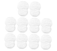 PACKOVE 10pcs Disposable Armpit Sweat Pads Ultra-thin Underarm Shields for Men and Women Odor Absorbing and Breathable Prevents Sweat Stains and Embarrassment