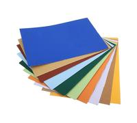 PACKOVE 10pcs Mixed Color A4 Corrugated Cardboard Sheets for DIY Crafts, Multifunctional Craft Paper for Painting and Art Projects, Lightweight and Versatile Paper Supplies Random Color