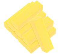 PACKOVE 10pcs Nail Sanding Blocks Sponge Nail Files Finger File for Acrylic and False Tips with Good Polishing Effect Practical Buffer Blocks for Travel Use