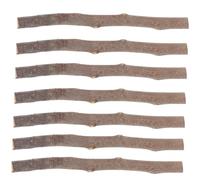 PACKOVE 10pcs Natural Wood Sticks for Crafts DIY Long Rustic Branches Decorative Twigs for Home Decor and Photography Props