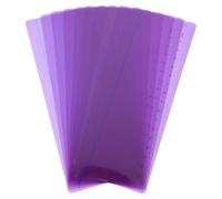 PACKOVE 10pcs Visual Aid Bookmarks Colored Line Guides Pet Plastic Reading Assistance Rulers Highlight and Guide Reading Aid for Text and Book