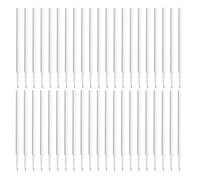 PACKOVE 120pcs Black Gel Pen Refills with 0.5mm Fine Tip, Smooth Writing and Reliable Ink Quality, Plastic Material, Suitable for Academic and Professional Settings