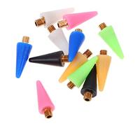 PACKOVE 12pcs Dotting Pen Tip Rhinestone Picker Replacement Wax Heads Nail Art Tool for Precise Manicure Application Salon Use