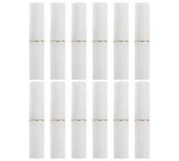 PACKOVE 12pcs Empty Plastic Lipstick Tubes for DIY Handmade Cosmetics, 2.8g Refillable Lip Balm Containers with Sleek Modern Design, Reduced Waste and Stable Formula Texture
