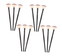 PACKOVE 12pcs Fan Shaped Facial Mask Applicator Brushes Reliable Beauty Tools for Gel Masks Compact for Easy Application for Makeup Skincare Routine