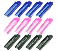 PACKOVE 12Pcs Portable Folding Hair Combs for Travel Compact Static Haircut Styling Tool for Business Trips and Lightweight and Easy to Carry