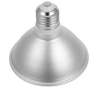 PACKOVE 12w E26 Outdoor LED Flood Light Bulb 3000k Silver Aluminium Alloy | 1200lm Output, Weather Resistant Design, Enhances Visibility, Warm Ambient Lighting for Paths, Driveways and Landscape