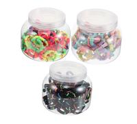 PACKOVE 150pcs Soft Mini Elastic Hair Bands for Multicolor Hair Accessories Comfortable Fit Reliable Grip