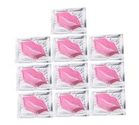PACKOVE 15pcs Collagen Lip Mask Exfoliating Hydrating Lip Pads for Women Girls Nourishing Care for Smooth