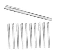 PACKOVE 15pcs Single-head Eyebrow Mapping Pen in Taupe for Men Tattoo Marker Fine Tip Stencil Pen for Beauty Salons