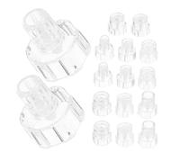 PACKOVE 16pcs Hydro Facial Aqua Peel Replacement Tips for Skin Care Wand Microdermabrasion Machine Components Deep Cleaning and Anti-blackhead Compatible Facial Treatment Devices