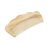 PACKOVE 1Pc No Static Hair Comb Chic Retro Design Long Hair Comb for Smooth Styling for All Hair Handmade Dense Tooth Comb for Home Use