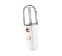 PACKOVE 1Pc Portable Nano Facial Sprayer USB Rechargeable Hydrating Steamer Lightweight Face Moisturizer with Capacity Water Tank for Daily Skin Care and Hydration
